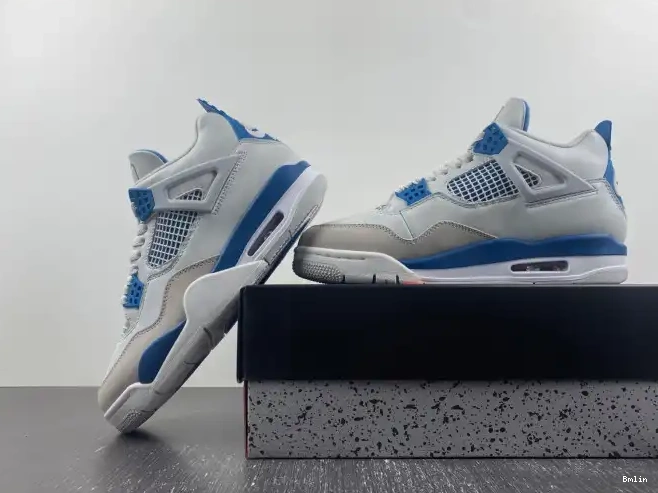 Bmlin Shoes FV5029-141 Military Jordan Blue 4 Air 0609